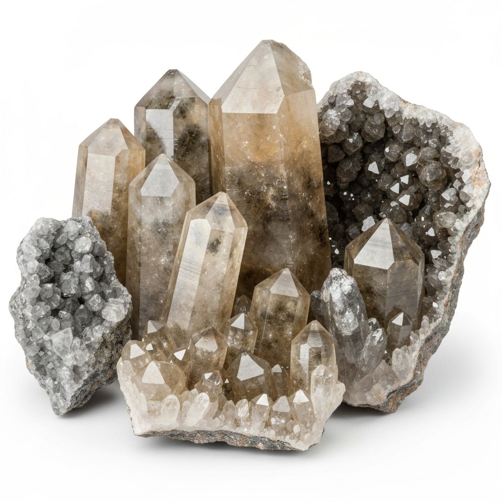 Natural minerals and earth elements